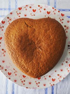 Una foto de Bizcocho de avena y naranja