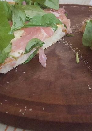 Una foto de Pizza casera