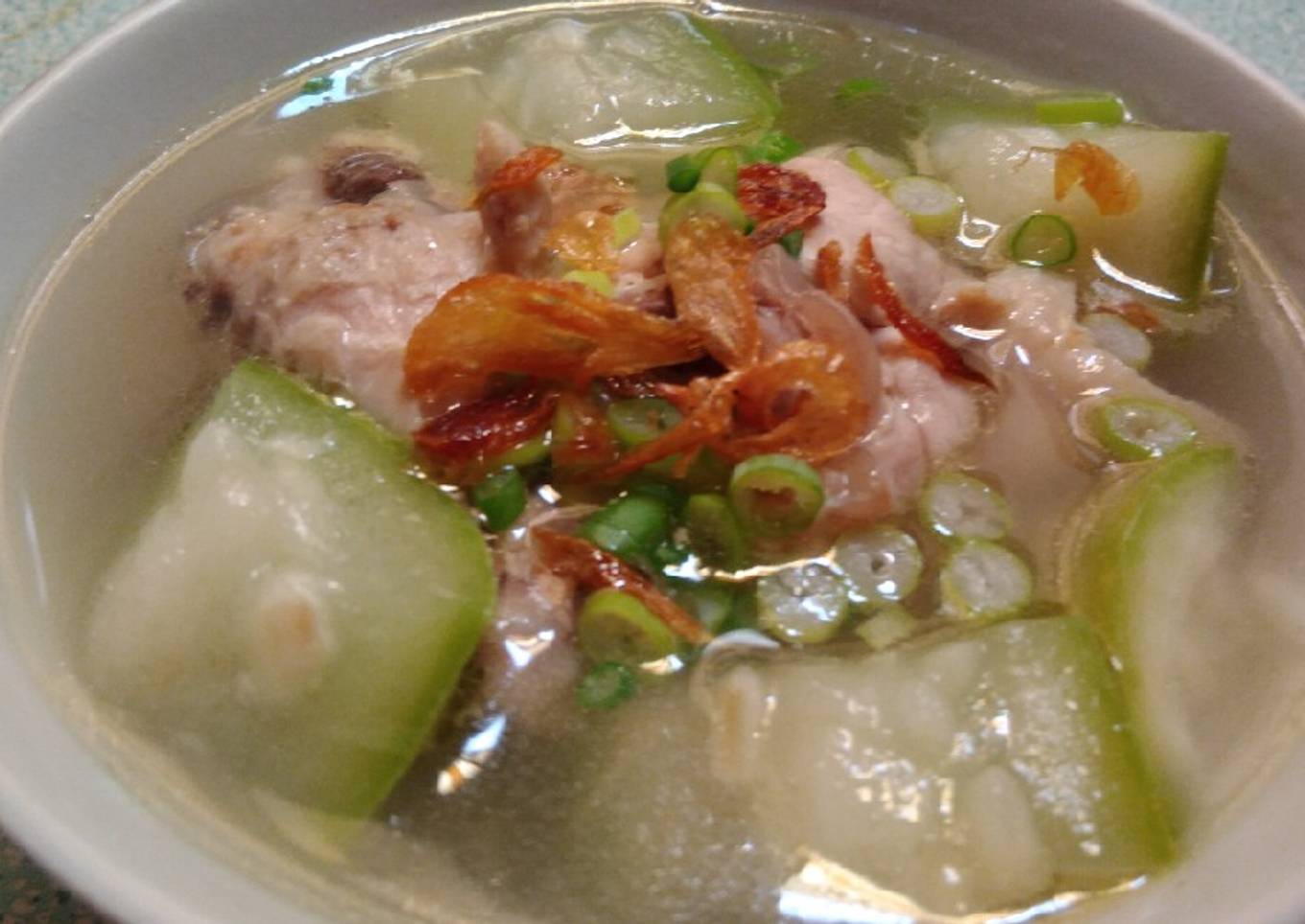 Sup ayam labu air #BikinRamadanBerkesan
