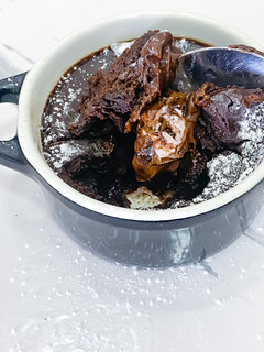 A picture of 5 Minutes Brownie Mug Cake.