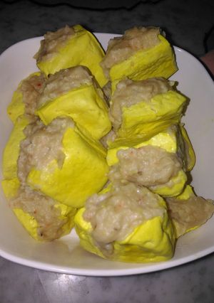 Foto resep Tahu kuning kukus