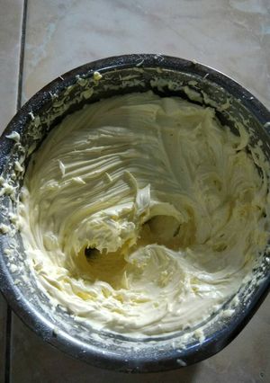 Foto resep Butter cream mentega kuning