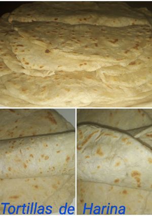 Una foto de Tortillas de harina para fajitas, tacos, burritos, shawarma