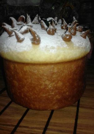 Una foto de Pan Dulce casero con membrillo