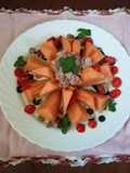 Fiore di melone con tonno