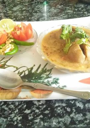 A picture of Dal Bhati.