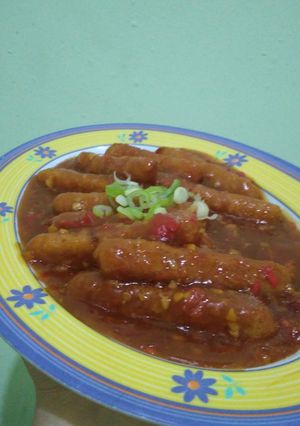 Foto resep Nugget Saus Asam Pedas Manis