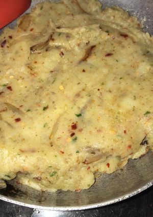 A picture of Aloo Ka bhurta.