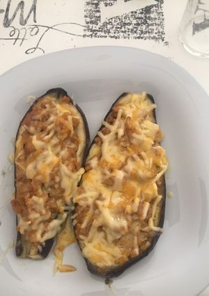 Foto principal de Berenjenas rellenas de carne picada
