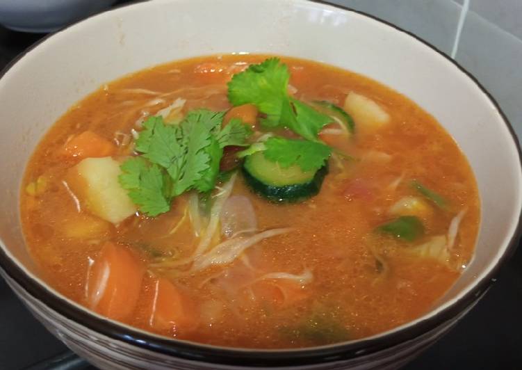 Recipe of Perfect Cabbage soup