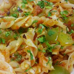 A picture of Masala pasta.