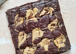 Peanut Butter Brownies