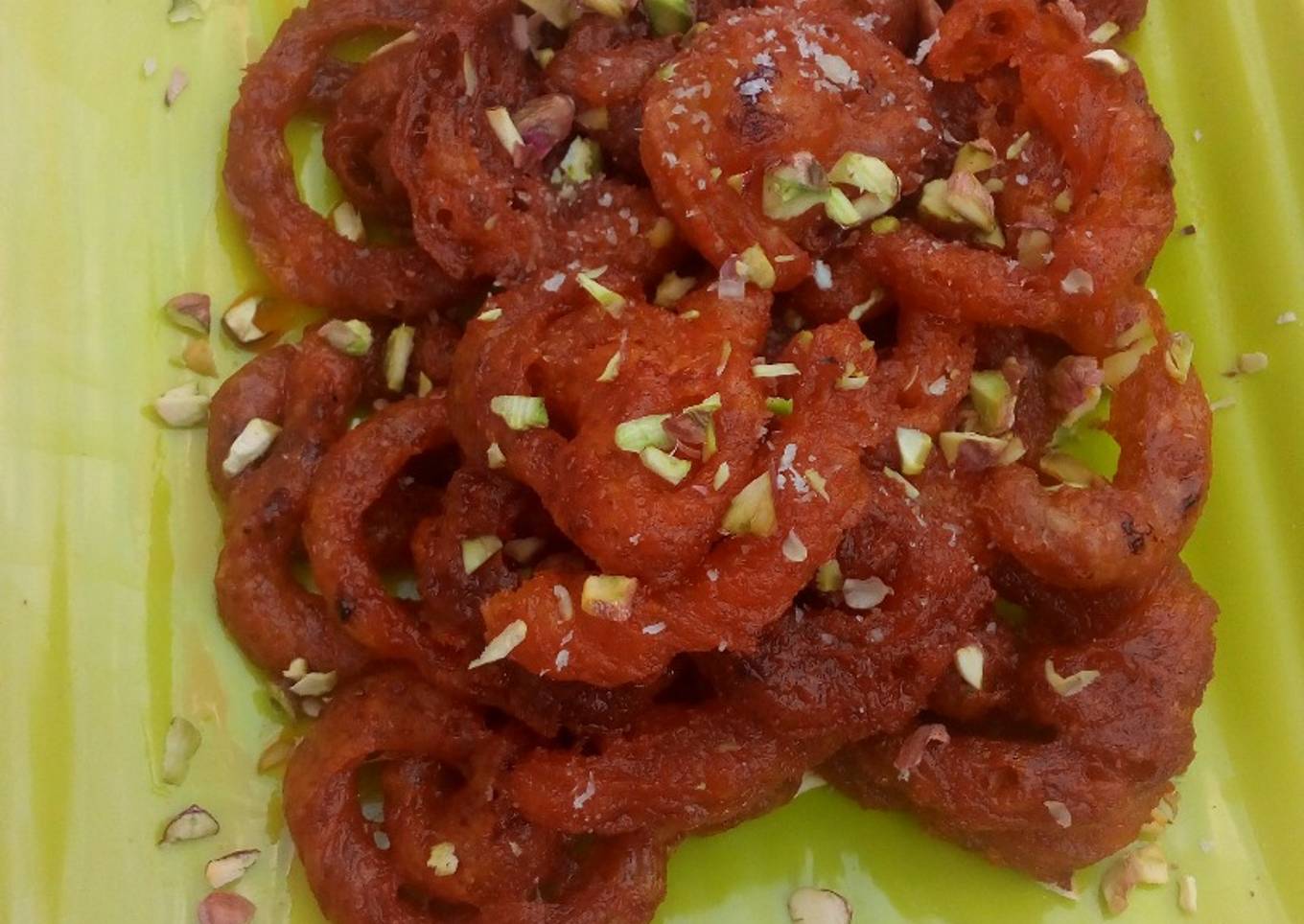 Healthy & testy cheese (paneer) jalebi