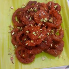 A picture of Healthy & testy cheese (paneer) jalebi.