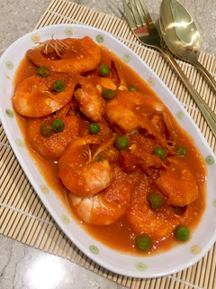 Foto resep Udang saos padang