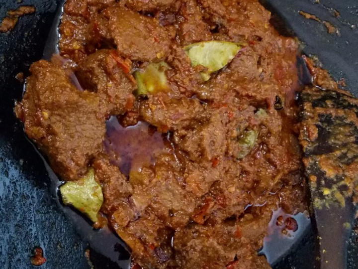 Cara Gampang Membuat Rendang Daging pedas, Lezat