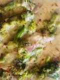 ব্রকলি হোয়াইট গ্রেভি (broccoli white gravy recipe in Bengali)
