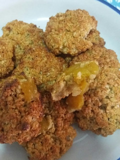 Una foto de Galletitas de avena y limón