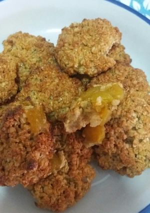 Una foto de Galletitas de avena y limón