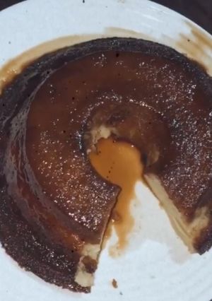 Una foto de Budín de pan😍❤️❤️