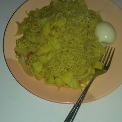 A picture of Yummy noodles.