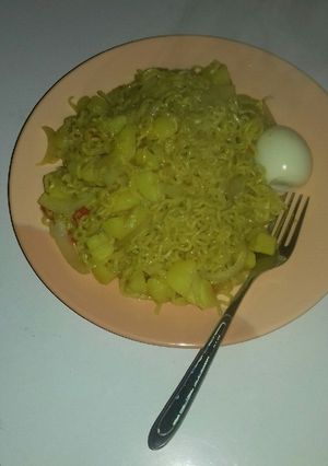 A picture of Yummy noodles.