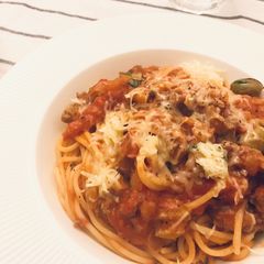 A picture of Easy Spaghetti Bolognese 🍝.