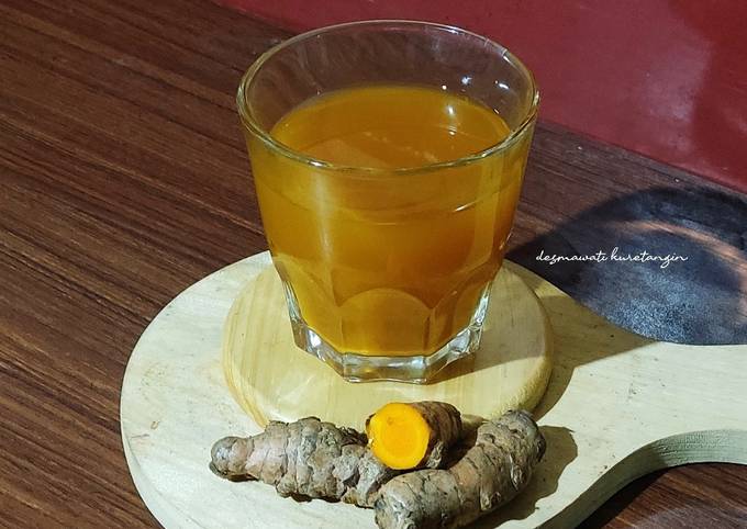 Langkah Mudah untuk Menyiapkan Wedang Kunyit Asem Daun Jeruk, Lezat Sekali
