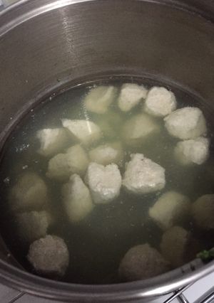 Foto resep Bakso Tahu Ayam Mpasi 10m+