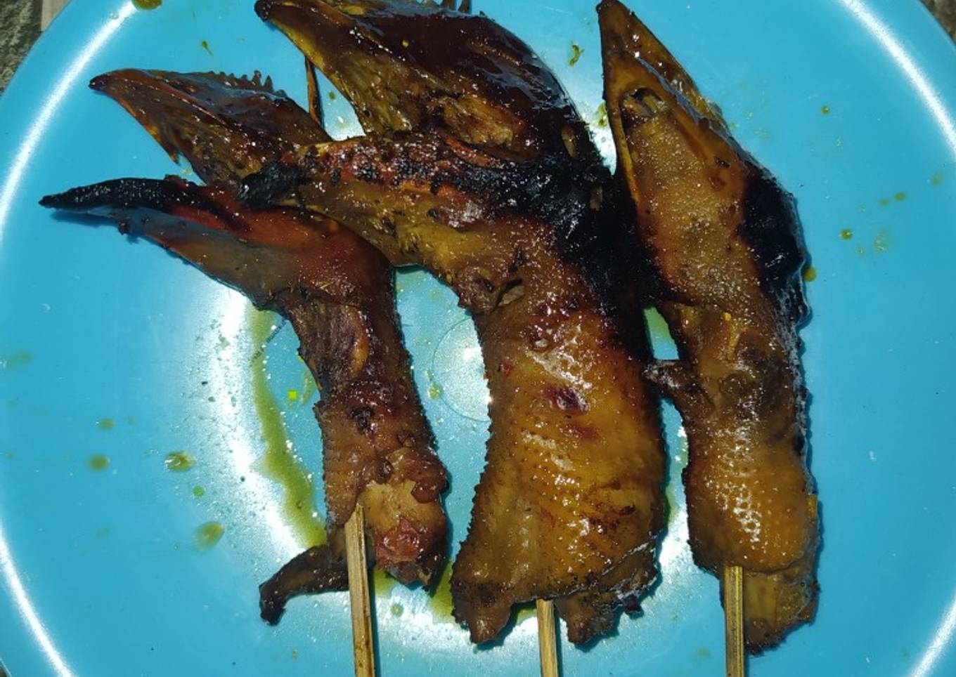 Kepala ayam bakar