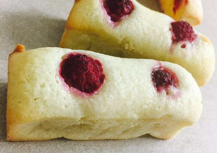 Recette Des Financier à la framboise