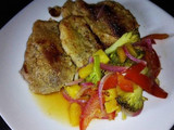 Lomo de cerdo con Ensalada Tibia