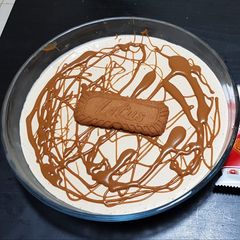 A picture of Lotus Cheesecake.