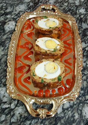 A picture of Nargisi kofta.