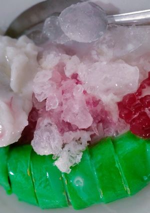 Foto resep Es Pisang Ijo