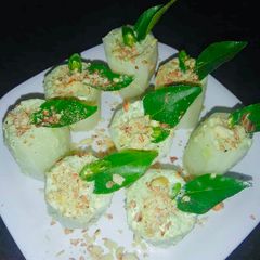 A picture of Cucumber cups.