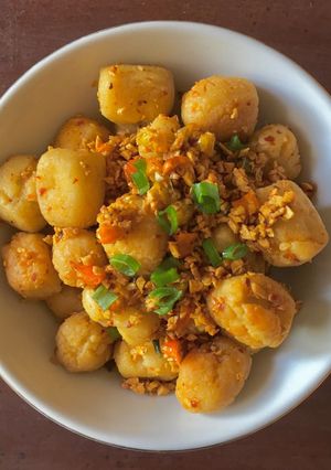 Foto resep Tahu Cabe Bawang