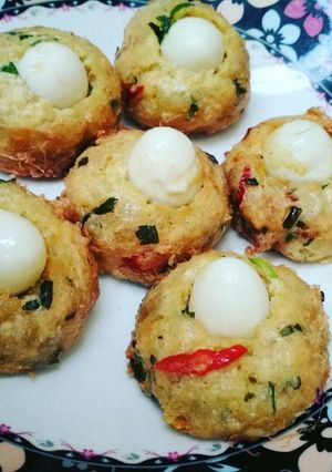 Foto resep Perkedel kentang plus tahu isi telur