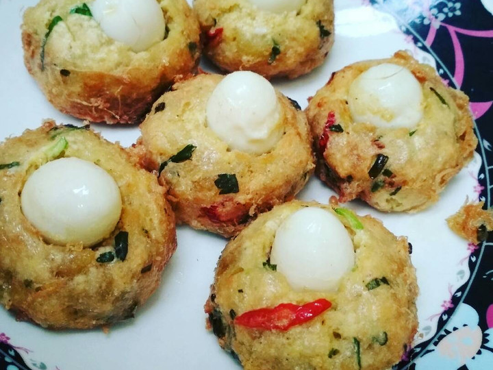 Resep Perkedel kentang plus tahu isi telur Enak Terbaru