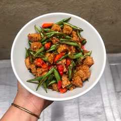 รูปของ Buncis Tempe Kecap Pedas