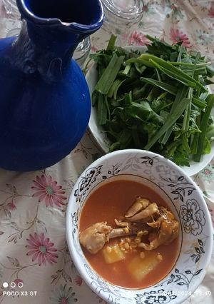 عکسی از دستور آبگوشت مامان پز یا شورباو گوشت