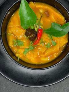 A picture of Dal Dhokli.