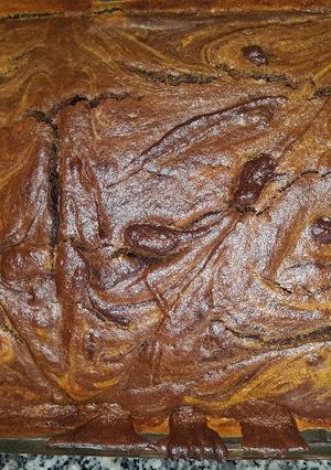 Una foto de Torta de ahuyama y chocolate🎂🔪🤗
