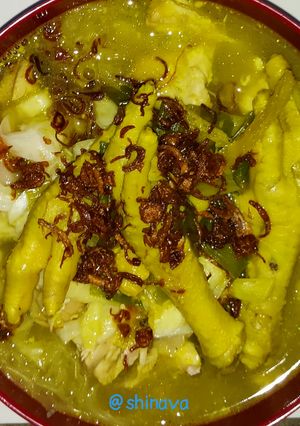Foto resep Soto ayam ceker