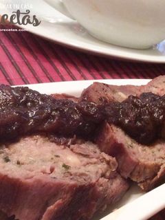 Una foto de Redondo relleno con salsa intensa de cebolla (Olla GM)