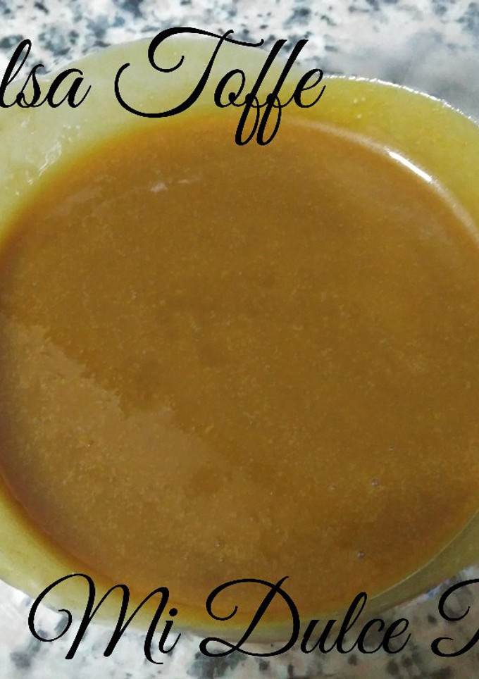 Una foto de Salsa toffee
