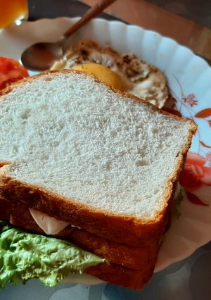 চীজ ক্লাসিক স্যান্ডউইচ (cheese classic sandwich recipe in Bengali) রেসিপির প্রধান ছবি