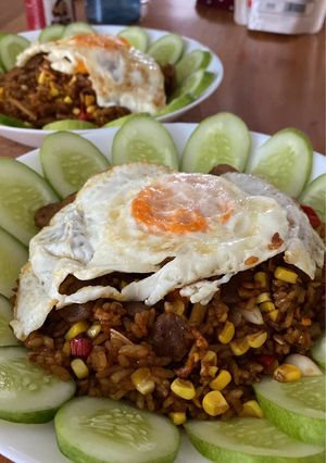 Foto resep Nasi Goreng Baso Sapi (Extra Serat)