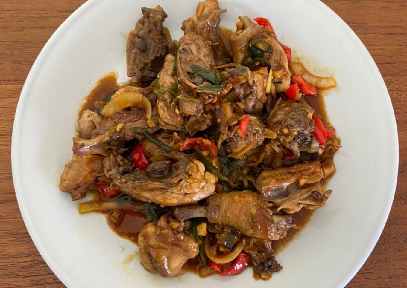 Ayam Goreng Kecap (Sederhana)