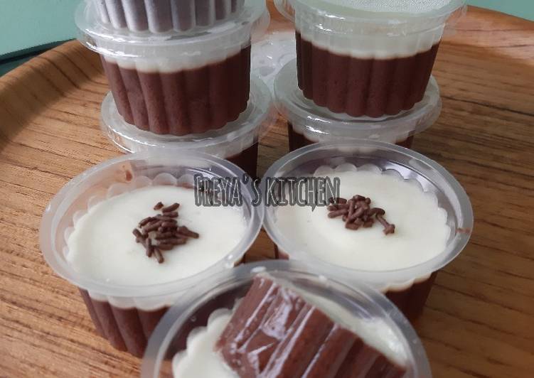 7 Resep: Puding coklat vla vanila Untuk Pemula!
